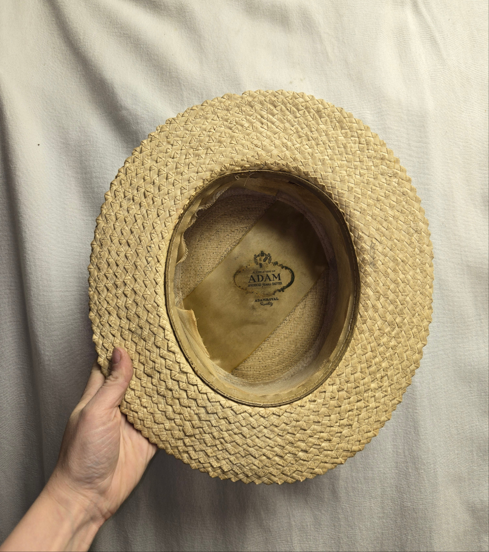 AdamRoyal 1920-1930s boat hat