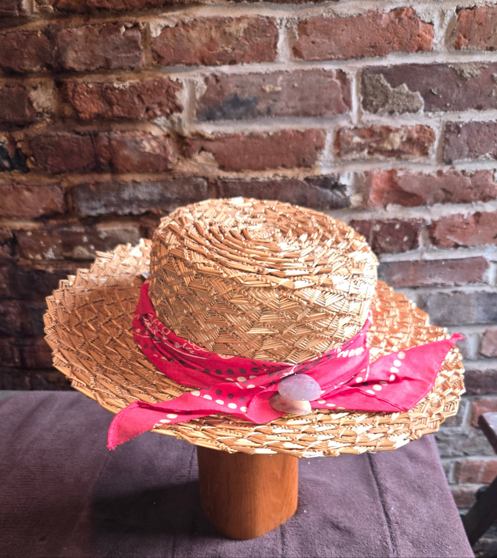 Vintage straw hat