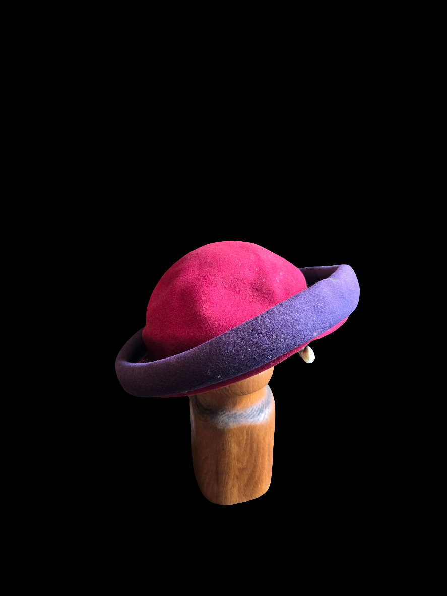 1950s felt hat