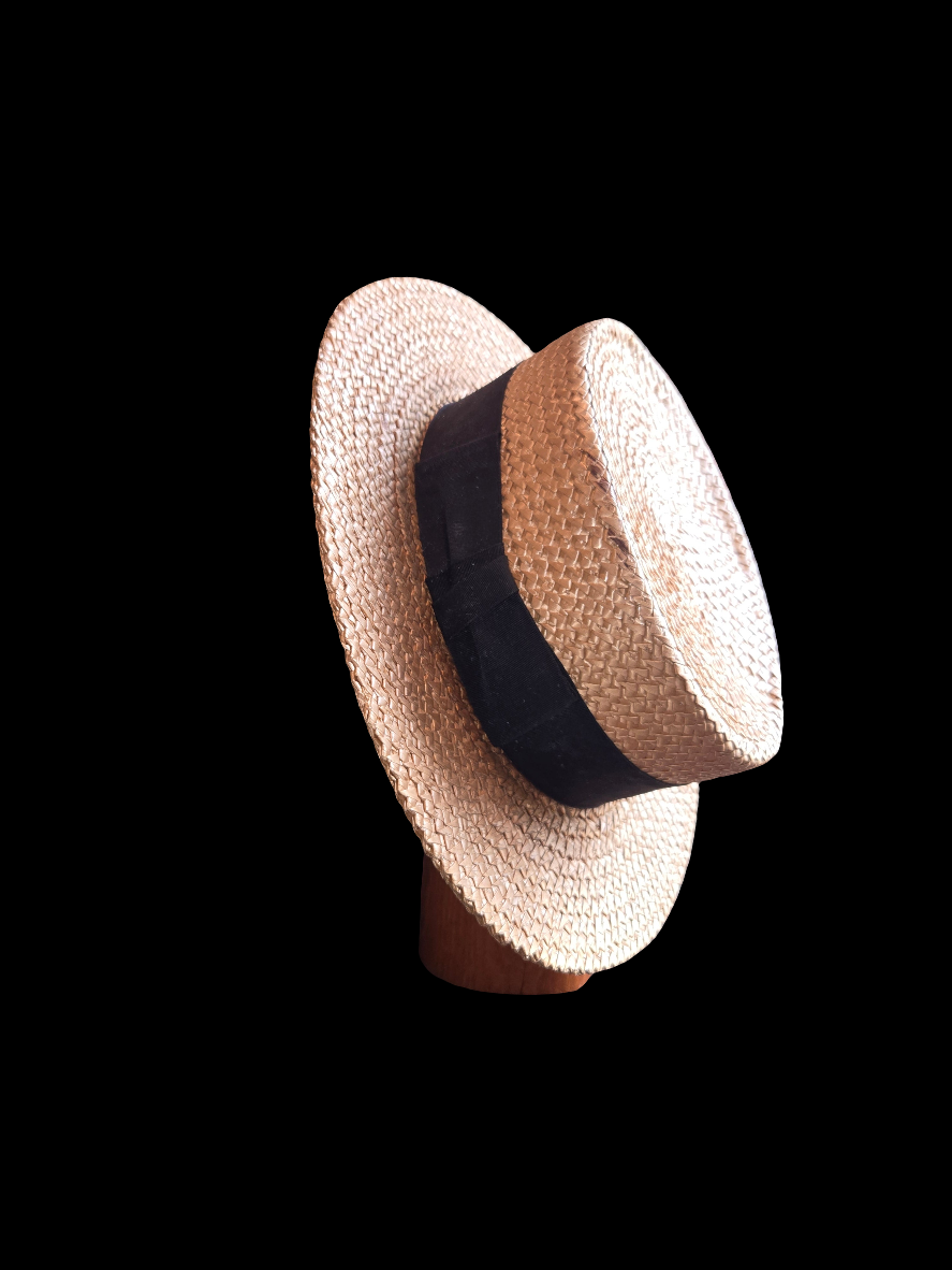 1929 Stetson Boater Hat
