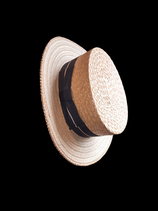 Stevens The Royalist Straw Boater Hat