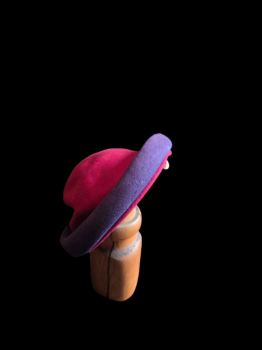 1950s felt hat