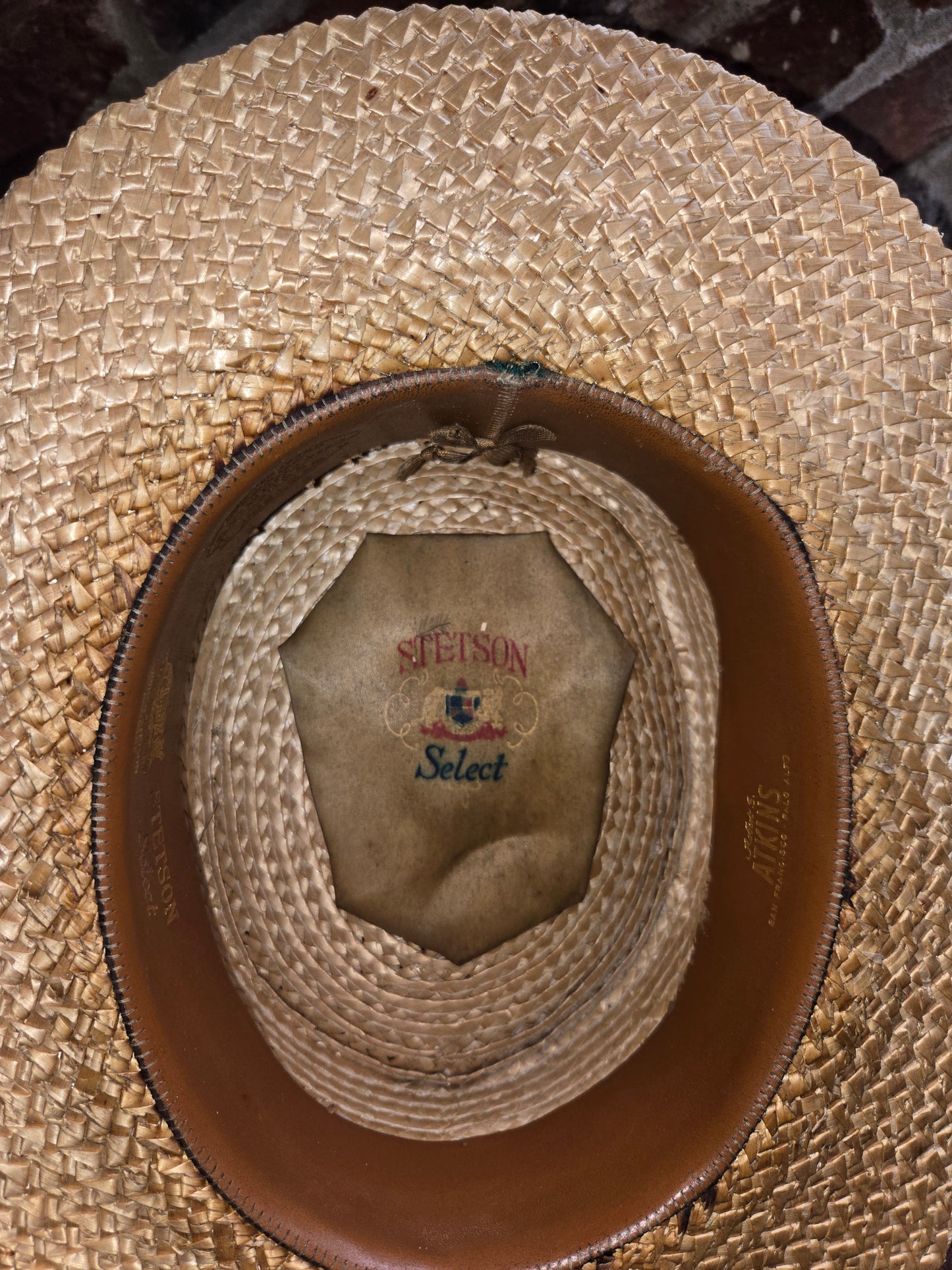 1929 Stetson Boater Hat