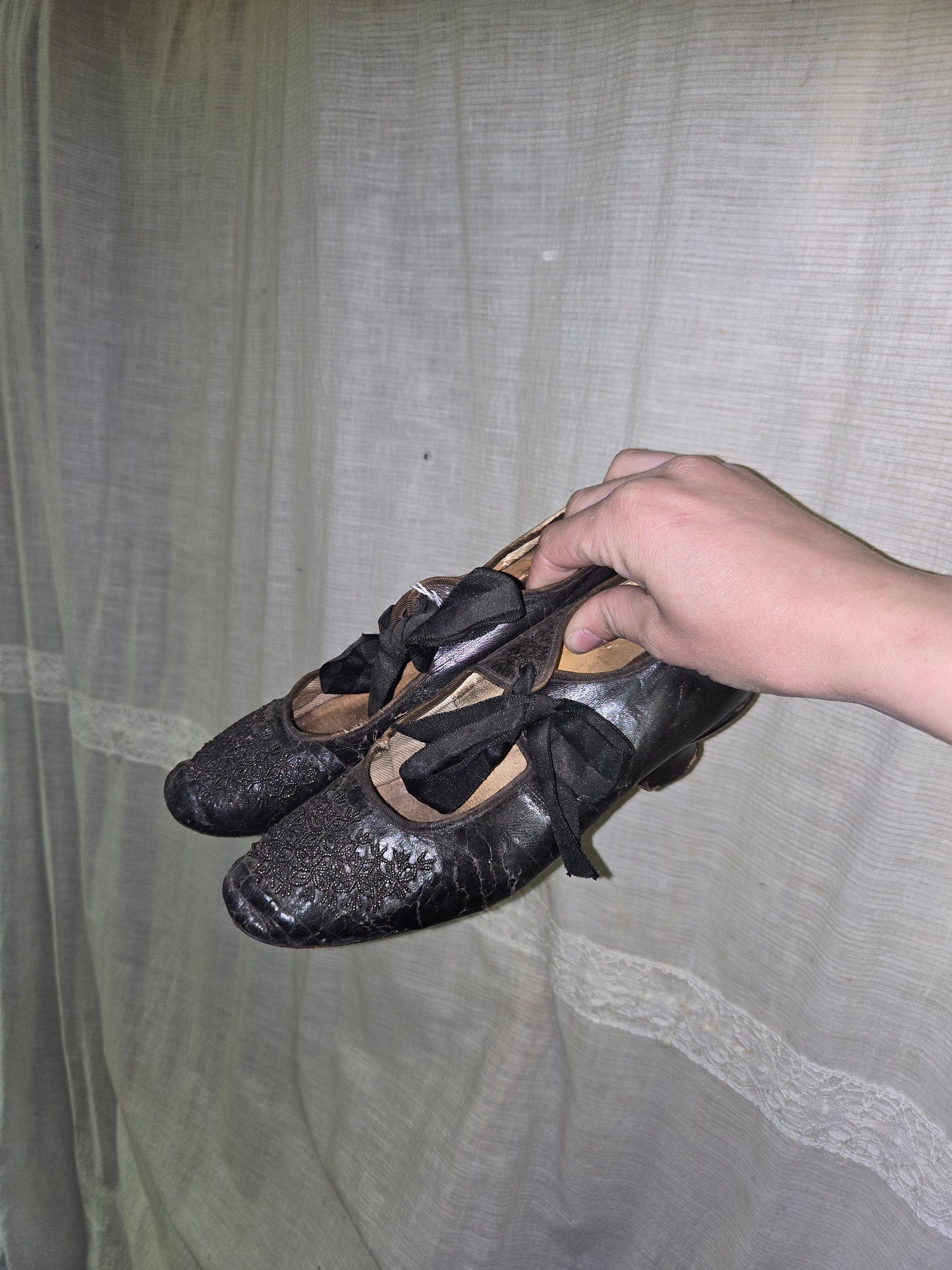 Antique T.E. Moseley Co. Boston shoes